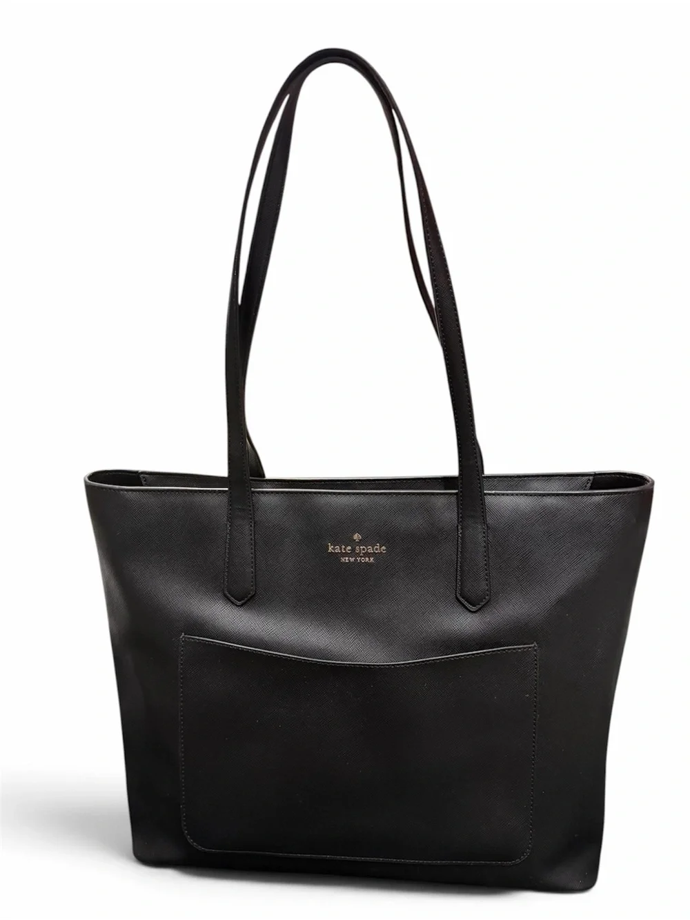 Kate Spade Daily Large Tote Black Saffiano Leather Bag K8662